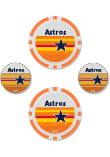 Houston Astros Ball Marker Set Golf Ball Marker