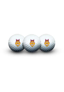 Arizona State Sun Devils 3 Pack Golf Balls