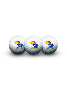 Kansas Jayhawks 3 Pack Golf Balls