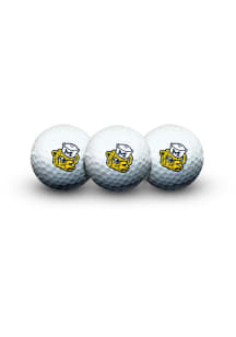 Navy Blue Michigan Wolverines 3 Pack Golf Balls