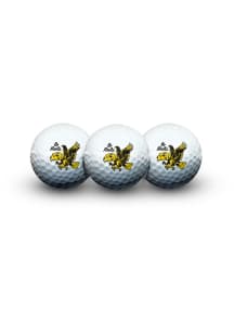 Black Iowa Hawkeyes 3 Pack Golf Balls