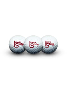 Iowa State Cyclones 3 Pack Golf Balls