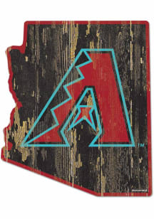 Arizona Diamondbacks State Shape Sign