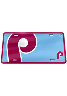 Philadelphia Phillies Cooperstown Car Accessory License Plate
