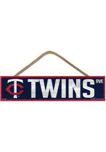 Minnesota Twins 4x17 Avenue Wood Sign