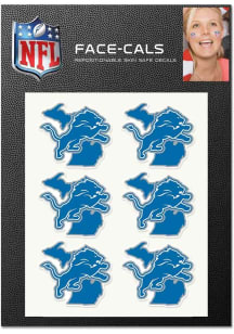 Detroit Lions 6 Pack State Shape Tattoo