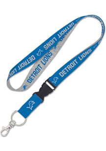 Detroit Lions Heathered Lanyard - Blue