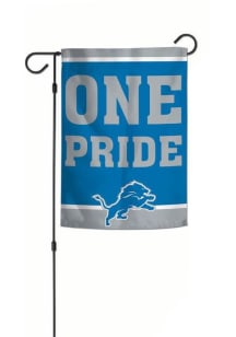 Detroit Lions Slogan 2 Sided Garden Flag