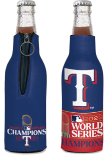 Texas Rangers 2023 WS Champs Bottle Coolie