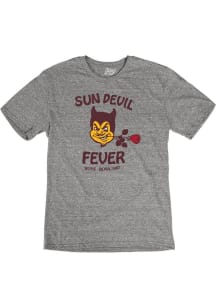 Arizona State Sun Devils Grey Triblend Rose Bowl 1987 Short Sleeve Fashion T Shirt