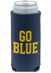 Navy Blue Michigan Wolverines Slogan Design Coolie