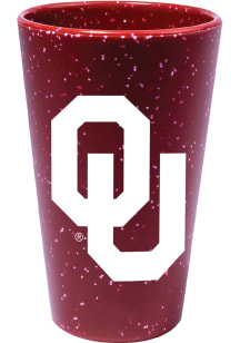 Oklahoma Sooners 16oz Fun Color Pint Glass