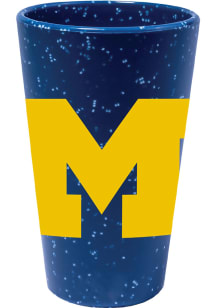 Michigan Wolverines 16oz Fun Color Pint Glass