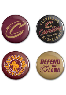 Cleveland Cavaliers 4 Pack Button