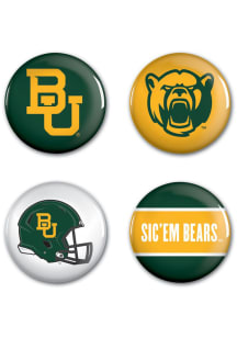 Baylor Bears 4 Pack Button