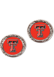 Texas Tech Red Raiders Hammered Post Womens Earrings