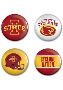 Iowa State Cyclones 4 Pack Button