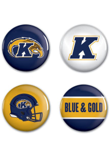 Kent State Golden Flashes 4 Pack Button