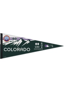 Colorado Rockies 12x30 City Connect Pennant