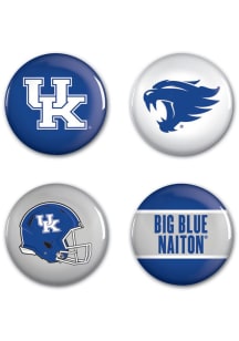 Kentucky Wildcats 4 Pack Button