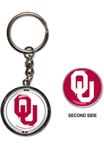 Oklahoma Sooners Spinner Keychain