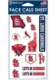 St Louis Cardinals Sheet of Tattoo