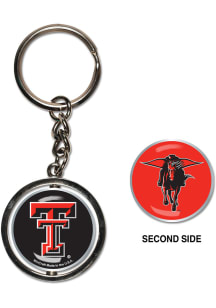 Texas Tech Red Raiders Spinner Keychain