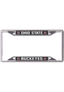 Ohio State Buckeyes Red  Carbon License Frame