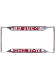 Ohio State Buckeyes Chrome Slogan License Frame