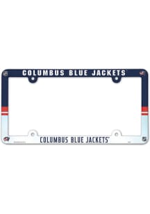 Columbus Blue Jackets Plastic License Frame