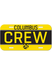 Columbus Crew Plastic Car Accessory License Plate