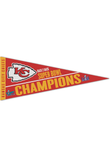 Kansas City Chiefs Super Bowl LVIII Champs Premium Pennant