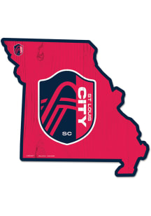 St Louis City SC State Shape Sign