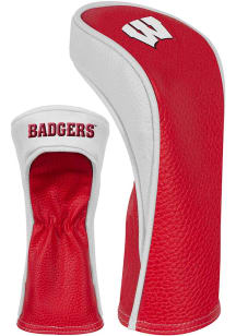 Red Wisconsin Badgers Hybrid Golf Headcover