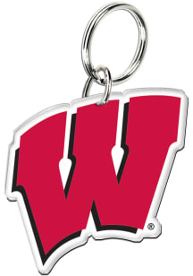 Wisconsin Badgers Team Logo Keychain