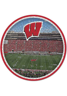 Red Wisconsin Badgers 500pc Puzzle