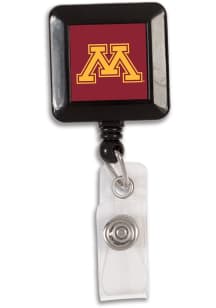 Maroon Minnesota Golden Gophers Retractable Badge Holder