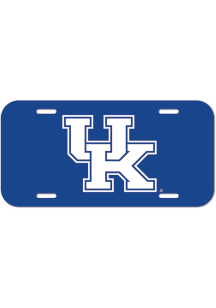 Kentucky Wildcats Plastic Car Accessory License Plate