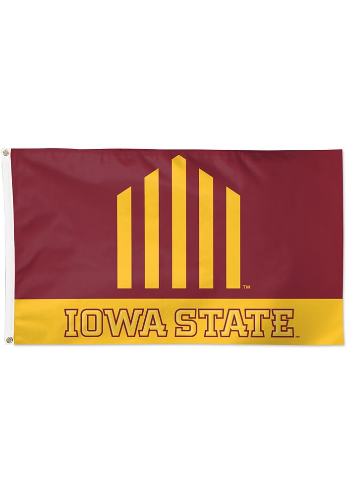 NCAA Iowa State Cyclones Gartenflagge, Offiziell Lizenziert, Von The Party Animal