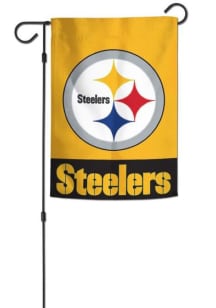 Pittsburgh Steelers 12x18 Applique Garden Flag