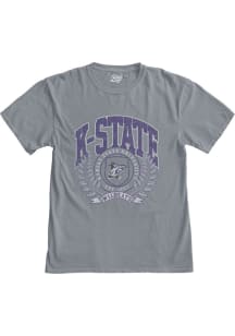 K-State Wildcats Grey You Know It Short Sleeve Fashion T Shirt
