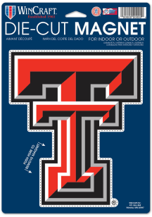 Texas Tech Red Raiders 6.24x9 Souvenir Magnet
