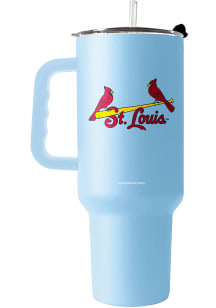 St Louis Cardinals 40oz Flipside Powder Coat Stainless Steel Tumbler - Light Blue