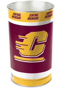 Central Michigan Chippewas Tapered Waste Basket
