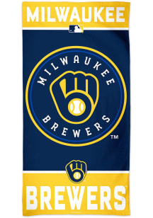 Milwaukee Brewers Team Color Beach Towel