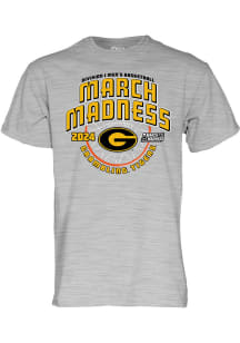 Grambling State Tigers Grey 2024 NCAA March Madness Bound Short Sleeve T Shirt