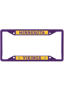 Minnesota Vikings Color Metal License Frame