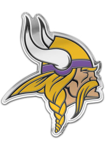 Minnesota Vikings Auto Badge Car Emblem - Purple