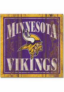 Minnesota Vikings Wood Magnet