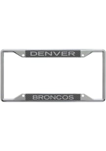 Denver Broncos Carbon License License Frame